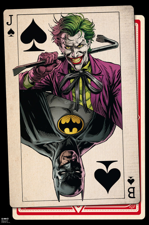 Poster Dc Comics Playing Card 61x91 5cm GBYDCO956 | Yourdecoration.com