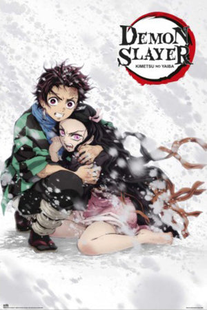 Poster Demon Slayer Tanjio And Nezuko 61x91.5cm Grupo Erik GPE5849 | Yourdecoration.com