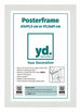 Poster Frame 61x91,5cm White MDF Front Insert Sheet | Yourdecoration.com