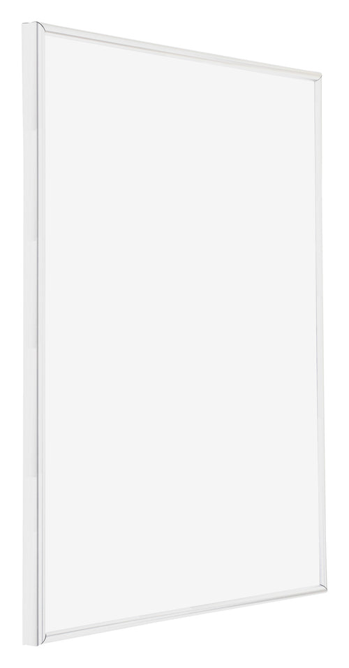 Poster Frame Plastic 38x52cm White High Gloss Front Oblique | Yourdecoration.com