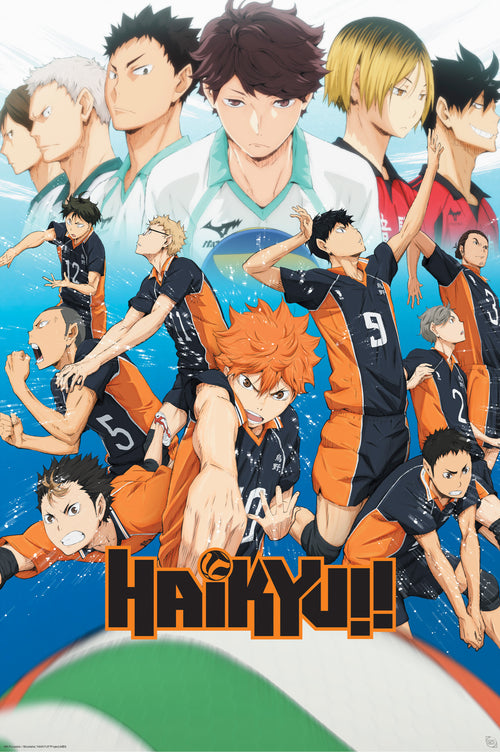 Poster Haikyu Key Art Season 1 61x91 5cm Abystyle GBYDCO506 | Yourdecoration.com