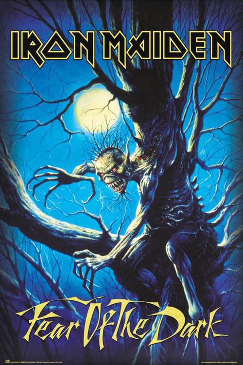 Poster Iron Maiden Fear Of The Dark 61x91 5cm Grupo Erik GPE5766 | Yourdecoration.com