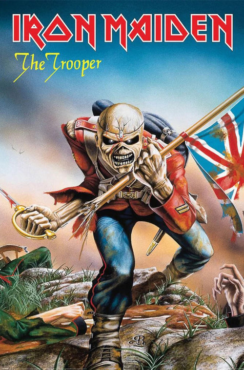 Poster Iron Maiden Trooper 61x91 5cm PP2400331 | Yourdecoration.com