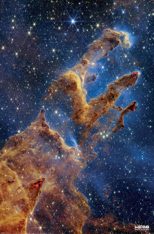 Poster James Webb Pillars of Creation 61x91 5cm PP2401818 | Yourdecoration.com