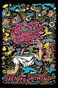 Poster Killer Acid Open Your Mind 61x91 5cm PP35434 | Yourdecoration.com