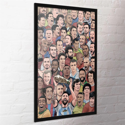 Poster Legends Footballs Greatest 61x91 5cm PP2400012 2 | Yourdecoration.com