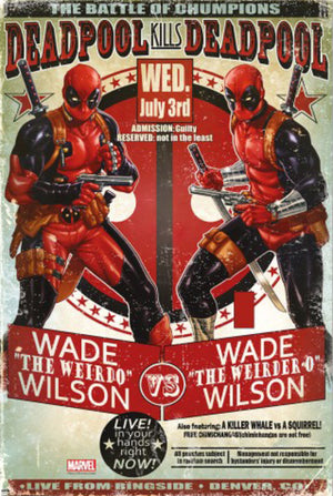 Poster Marvel Deadpool Kills Deadpool 61x91 5cm Grupo Erik GPE5881 | Yourdecoration.com