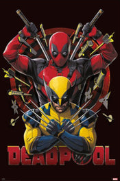 Poster Marvel Deadpool Wolverine 2 61x91 5cm Grupo Erik GPE5846 | Yourdecoration.com