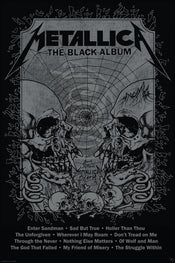 Poster Metallica Black Album 61x91 5cm Abystyle GBYDCO433 | Yourdecoration.com