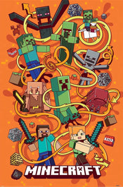 Poster Minecraft Funtage Montage 61x91 5cm PP2401758 | Yourdecoration.com