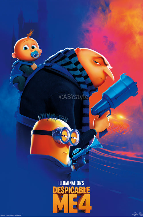 Poster Minions Despicable Me 4 61x91 5cm Abystyle GBYDCO667 | Yourdecoration.com