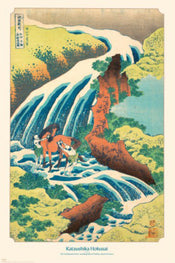 Poster Minowa Kanasugi And Mikawashima By Hiroshige 61x91 5cm Grupo Erik GPE5811 | Yourdecoration.com