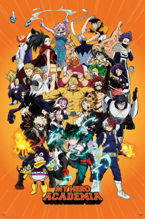 Poster My Hero Academia 61x91 5cm Grupo Erik GPE5847 | Yourdecoration.com