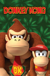 Poster Nintendo Donkey Kong And Diddy Kong 61x91 5cm PP2402574 | Yourdecoration.com