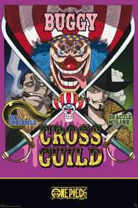 Poster One Piece Cross Guild 61x91 5cm Abystyle GBYDCO621 | Yourdecoration.com