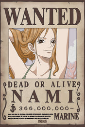 Poster One Piece Wanted Nami Wano 38x52cm GBYDCO642 | Yourdecoration.com