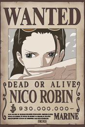 Poster One Piece Wanted Nico Robin Wano 38x52cm Abystyle GBYDCO644 | Yourdecoration.com