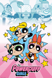 Poster Powerpuff Girls Vs Villains 61x91 5cm GBYDCO564 | Yourdecoration.com