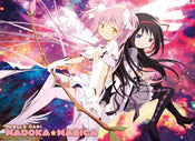 Poster Puella Magi Madoka Magica Goddes Madoka And Homura 52x38cm Abystyle GBYDCO337 | Yourdecoration.com