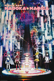 Poster Puella Magi Madoka Magica Key Art 61x91 5cm Abystyle GBYDCO274 | Yourdecoration.com