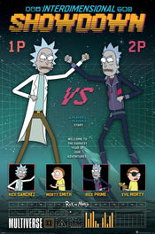 Poster Rick And Morty Showdown 61x91 5cm PP35425 | Yourdecoration.com