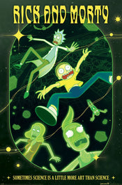 Poster Rick and Morty Rave Rickrival 61x91 5cm PP35423 | Yourdecoration.com