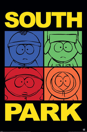 Poster South Park Block Colour 61x91 5cm PP2402237 | Yourdecoration.com