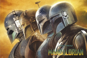 Poster Star Wars The Mandalorian Mandalorians 91 5x61cm Grupo Erik GPE5769 | Yourdecoration.com