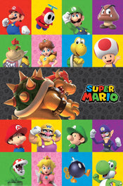 Poster Super Mario Characters 61x91 5cm PP2402577 | Yourdecoration.com