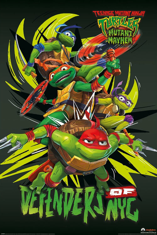 Poster Teenage Mutant Ninja Turtles Mutant Mayhem 61x91 5cm Pyramid PP35245 | Yourdecoration.com