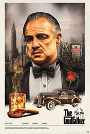 Poster The Godfather 1 61x91 5cm Grupo Erik GPE5896 | Yourdecoration.com