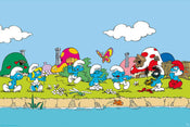 Poster The Smurfs Group 91 5x61cm Abystyle GBYDCO480 | Yourdecoration.com