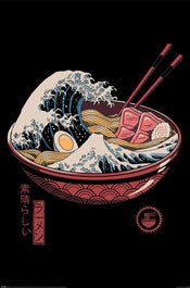 Poster Vincent Trinidad Great Ramen Wave 61x91 5cm PP2403662 | Yourdecoration.com