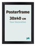 Posterframe 30x40cm Black Mat MDF Parma Size | Yourdecoration.com