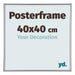 Posterframe 40x40cm Silver Plastic Paris Size | Yourdecoration.com