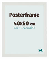 Posterframe 40x50cm White Mat MDF Parma Size | Yourdecoration.com