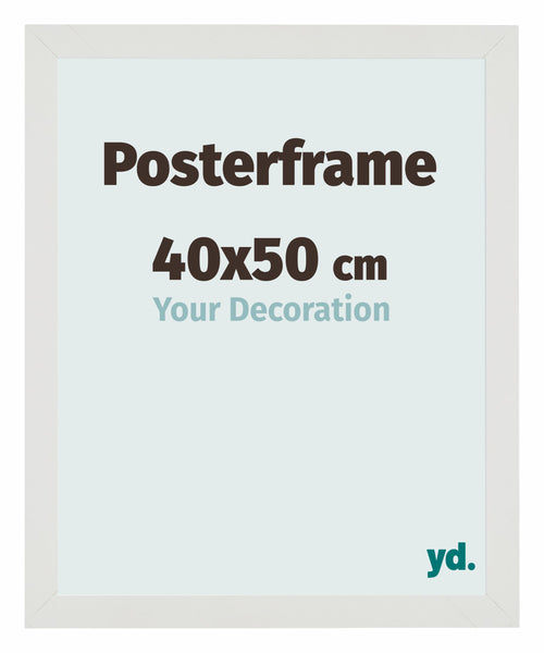 Posterframe 40x50cm White Mat MDF Parma Size | Yourdecoration.com