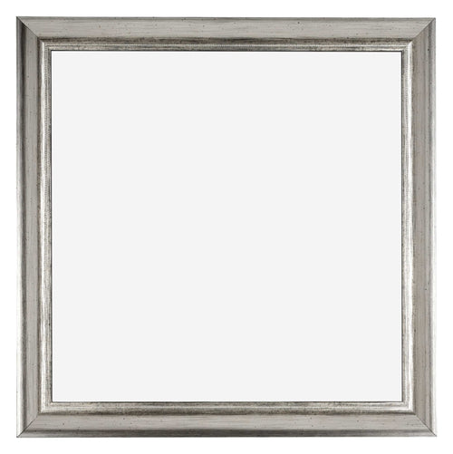 Sheffield Wooden Photo Frame 20x20cm Silver Black Swept Front | Yourdecoration.com