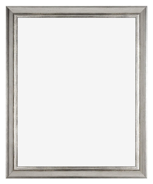 Sheffield Wooden Photo Frame 20x25cm Silver Black Swept Front | Yourdecoration.com