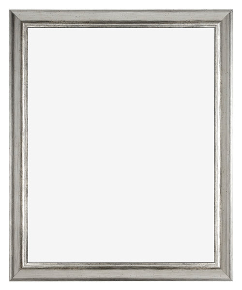 Sheffield Wooden Photo Frame 24x30cm Silver Black Swept Front | Yourdecoration.com