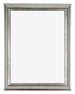 Sheffield Wooden Photo Frame 45x60cm Silver Black Swept Front | Yourdecoration.com