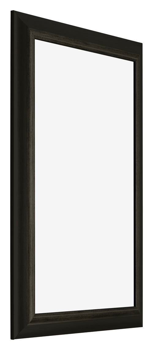 Sheffield Wooden Photo Frame 60x90cm Black Gold Swept Front Oblique | Yourdecoration.com