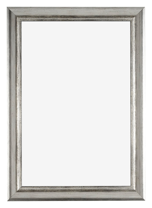 Sheffield Wooden Photo Frame 60x90cm Silver Black Swept Front | Yourdecoration.com