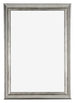 Sheffield Wooden Photo Frame 61x91 5cm Silver Black Swept Front | Yourdecoration.com