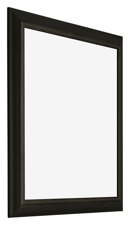 Sheffield Wooden Photo Frame 70x70cm Black Gold Swept Front Oblique | Yourdecoration.com