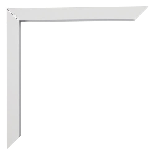 Virginia Aluminium Photo Frame 18x24cm White Corner | Yourdecoration.com