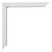 Virginia Aluminium Photo Frame 20x25cm White Corner | Yourdecoration.com