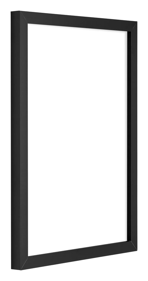 Virginia Aluminium Photo Frame 24x32cm Black Front Oblique | Yourdecoration.com