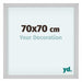 Virginia Aluminium Photo Frame 70x70cm White Front Size | Yourdecoration.com