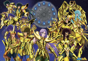 Saint Seiya Gold Saints Nr 1 Poster 91 5X61cm | Yourdecoration.com